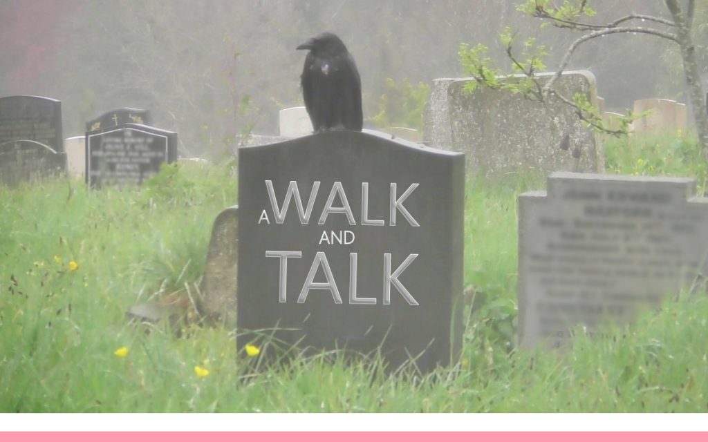 A Walk and Talk around a Graveyard in the Rain : An About The Tings Walk and Talk Episode 265 of the So Free Art Podcast, with Artist Sophie Lawson