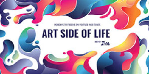 Art Podcast Link Art Side of Life with Iva