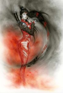 KATANAS by Inspirational Artist Luis Royo