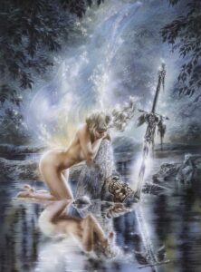 LAS ALAS DEL REFLEJO by Inspirational Artist Luis Royo