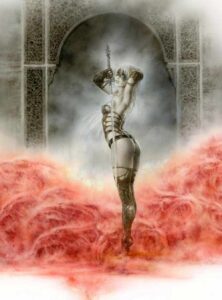 LUZ THE CHALLENGE by Inspirational Artist Luis Royo